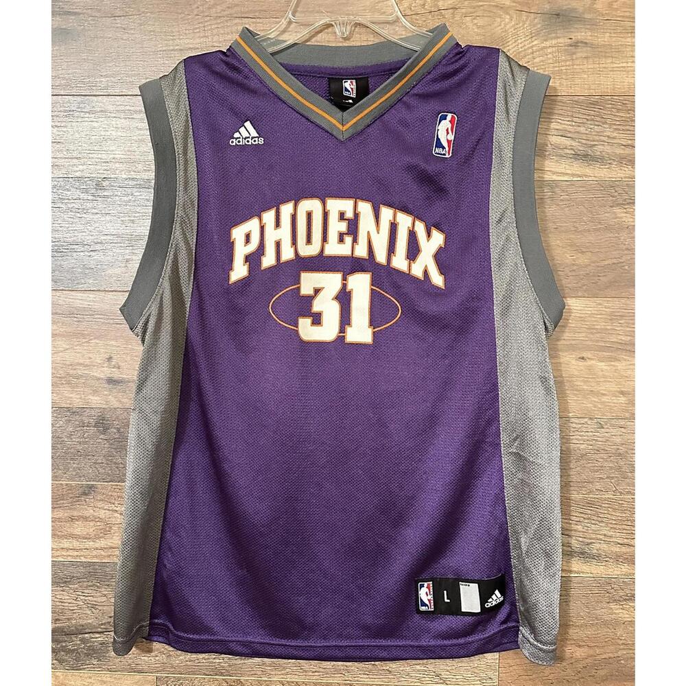 Adidas Phoenix Suns Shawn Marion #31 Purple Jersey Youth Large